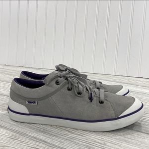Teva Freewheel Gray Suede Sneakers - sz 11